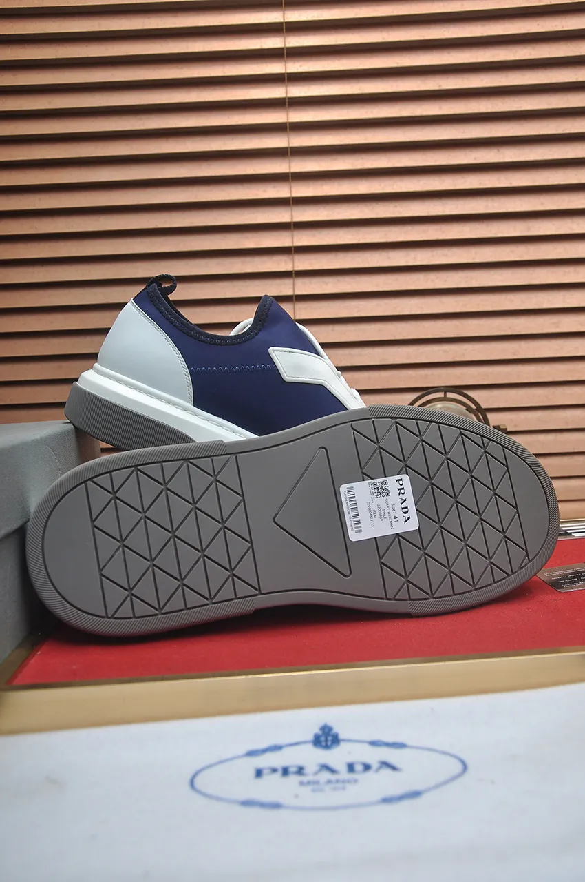 Men's shoes 💰580💶【PRADA】Top original, new season, high quality original goods, top imported calfskin with original imported glue, imported cowhide inside with original cowhide feet, original outsole! Quality guaranteed! Code 38-45 (45 customized)